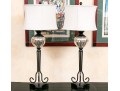 Pair Of Contemporary Decorative Table Lamps 