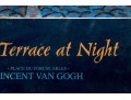 Framed Vintage Van Gogh Kroller-Muller Museum Poster, Cafe Terrace At Night