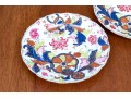 Antique, 18th-19th C., Pair Of Chinese Export 'Tobacco Leaf' Pattern Porcelain Plates