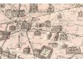 Vintage Parisian Map With Monuments