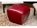 Fine Hancock & Moore Leather Ottoman