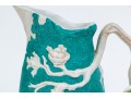 Elegant Collection Of 3 Antique, English Moulded And Glazed Ceramic Pitchers