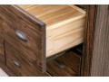 Modern Style Wood Double Dresser