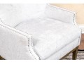 Contemporary Upholstered Wing Chair