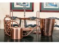 Collection Of Six Vintage Copper Items