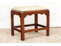 Vintage Chippindale Style Carved Cherry Bench
