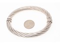 Sterling Silver Ribbed Bangle Bracelet