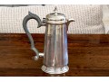 Vintage English Sterling Silver Lidded Chocolate Pot, 10.19 Gross OZT