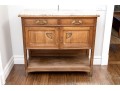 Antique French Marble Top Sideboard, Ca. 19th C. - For Restoration