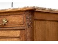 Antique French Marble Top Sideboard, Ca. 19th C. - For Restoration