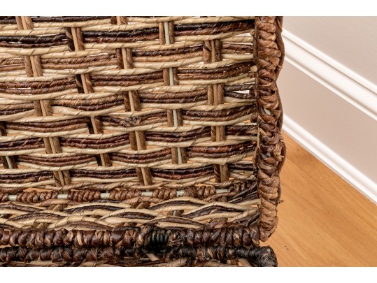 Woven Wicker Chest 