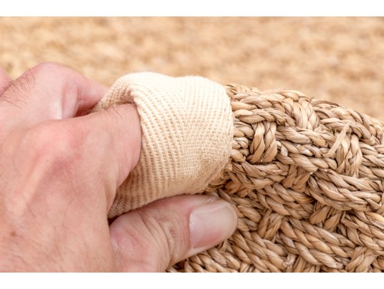 Natural Seagrass Woven Rug, 8' X 10'  