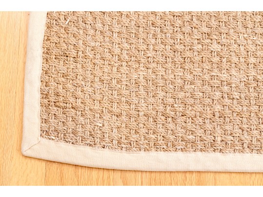 Natural Seagrass Woven Rug, 8' X 10'  