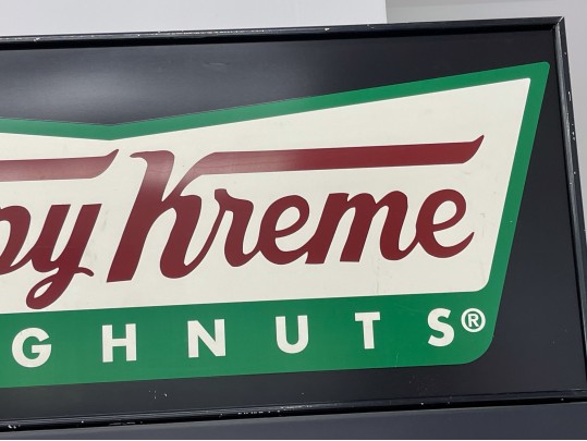 Krispi Kreme Lighted Sign