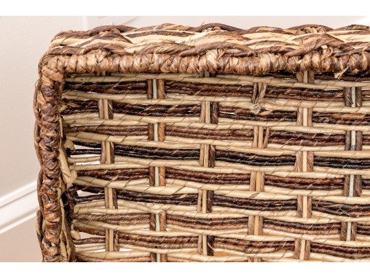 Woven Wicker Chest 