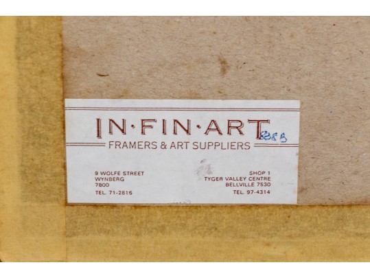 Small Landscape, Oil On Board, Signed A. Stanley