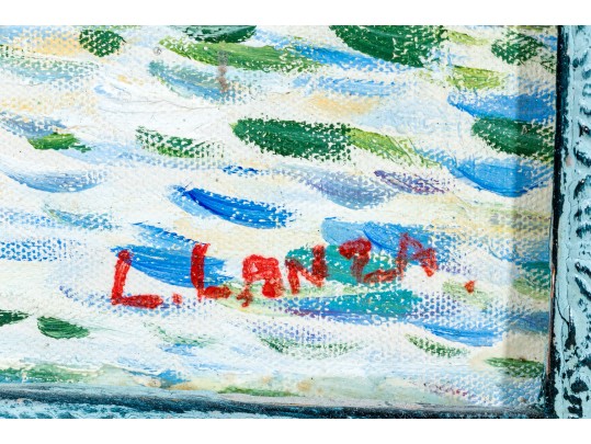 Signed L. Lanza After Renoir 