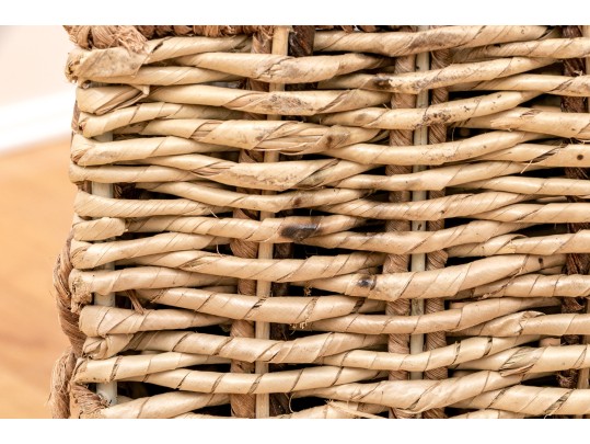 Woven Wicker Chest 