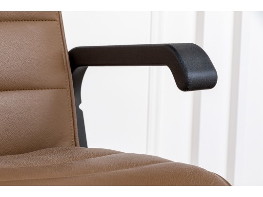 Pair Of Chocolate Brown Knoll Chairs 