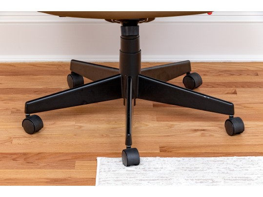 Pair Of Chocolate Brown Knoll Chairs 