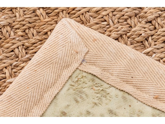 Natural Seagrass Woven Rug, 8' X 10'  