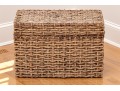 Woven Wicker Chest 