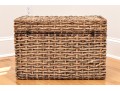Woven Wicker Chest 