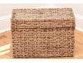 Woven Wicker Chest 