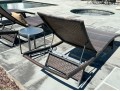 Fantastic Garden Lounge Chairs With Tables (5 Pieces) 