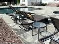 Fantastic Garden Lounge Chairs With Tables (5 Pieces) 