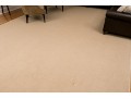 Palace Size Custom Wool Area Rug In Light Cream, 12' X 25'-8