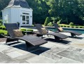 Fantastic Garden Lounge Chairs With Tables (5 Pieces) 
