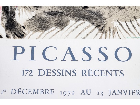 After Pablo Picasso Exhibition Poster 