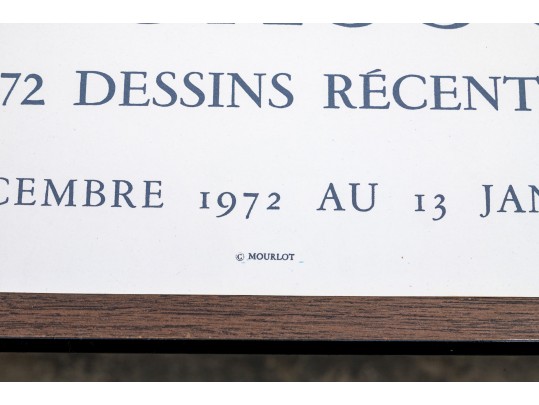 After Pablo Picasso Exhibition Poster 