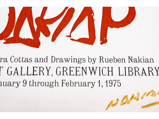 Reuben Nakia (American, 1897-1986) Exhibition Poster 