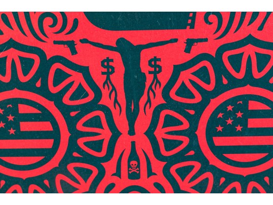 Ernesto Yerena (Mexican - American, B 1986) Screenprint