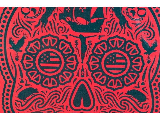 Ernesto Yerena (Mexican - American, B 1986) Screenprint