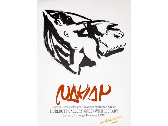 Reuben Nakia (American, 1897-1986) Exhibition Poster 