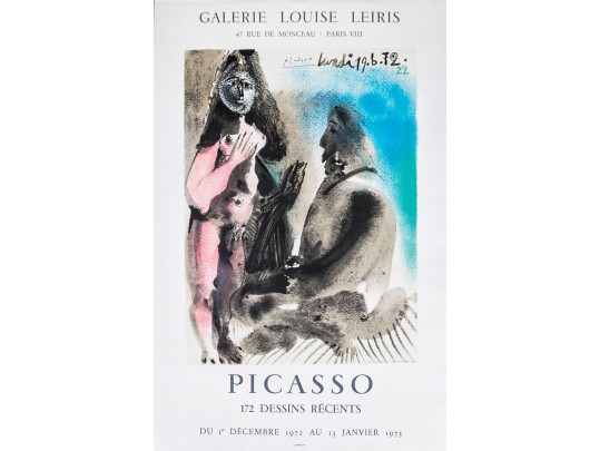 After Pablo Picasso Exhibition Poster 