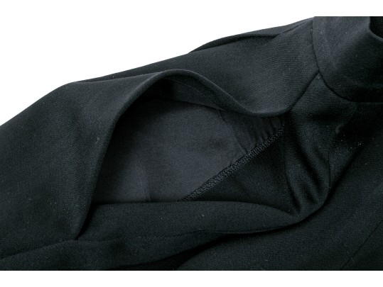 Chanel Classic Black Wool Pants, Size 44