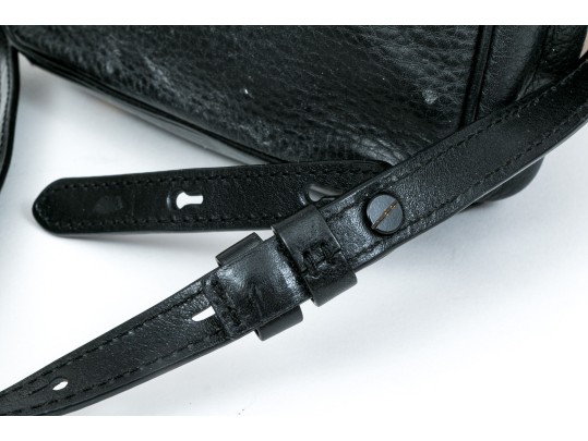 Lot Of Blue Leather Furla And Black Leather Rag & Bone Shoulder Bags