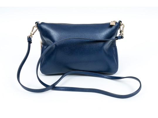 Lot Of Blue Leather Furla And Black Leather Rag & Bone Shoulder Bags