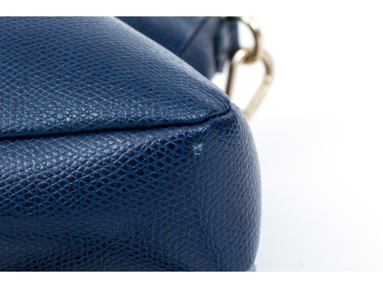 Lot Of Blue Leather Furla And Black Leather Rag & Bone Shoulder Bags