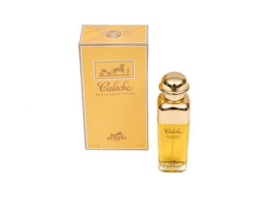 Hermes Caleche Perfumed Foam Bath, Sealed, And Eau De Toilette, Opened