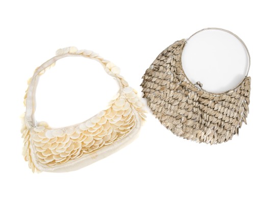 Moyna, Bouganvilla Fun Fringed Top Handle Dress Bags