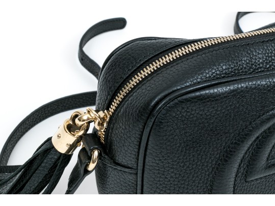 Gucci Classic Leather Top Zip Shoulder Bag