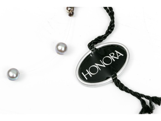 Group Of Sterling Silver Necklaces And Single Earrings With Chanel Earring