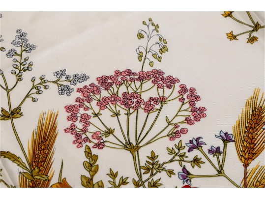 Stunning Floral Silk Scarf