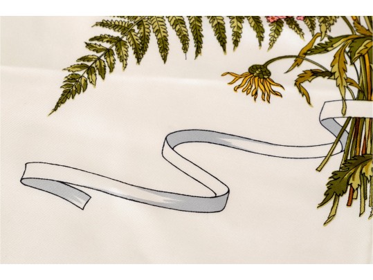 Stunning Floral Silk Scarf