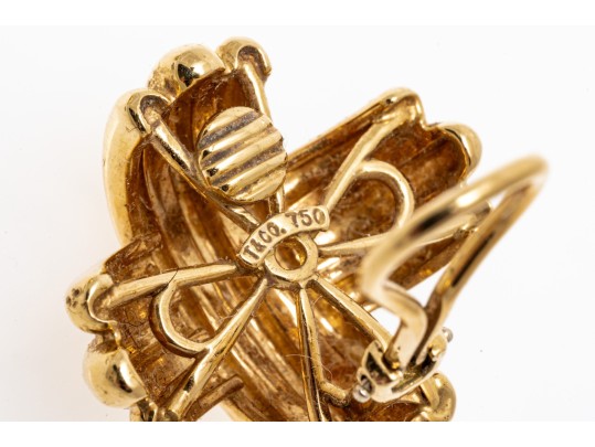 Tiffany & Co. 18k Yellow Gold Classic Ribbed 